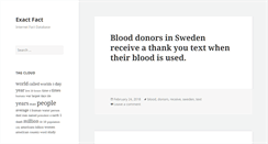 Desktop Screenshot of exactfact.com